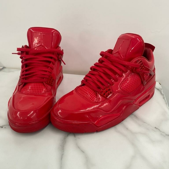 jordan 4 retro 11lab4 red - Picture 4 of 10